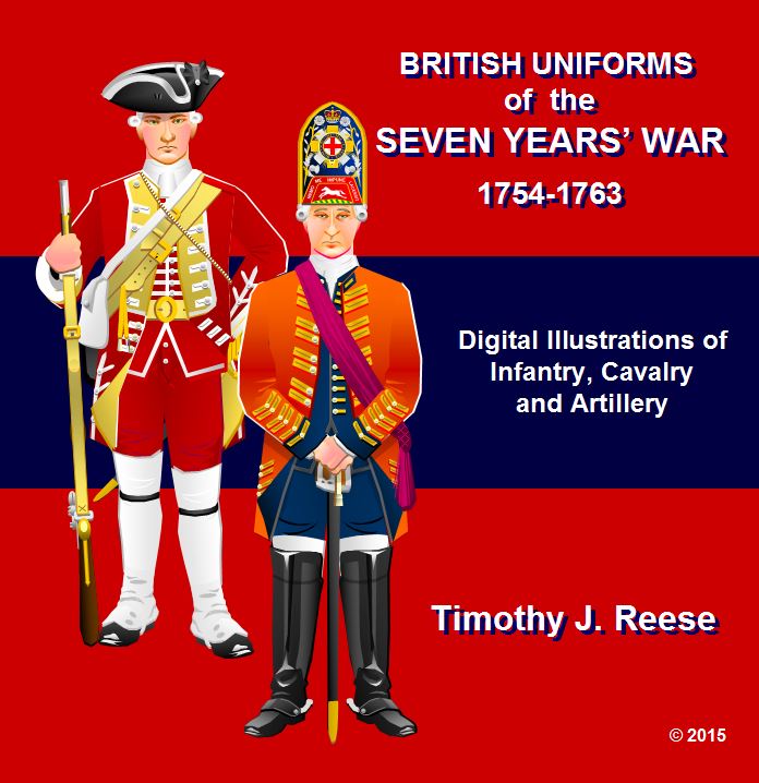SAMPLE PLATE:British Uniforms of the Seven Years’ War, 1756-1763